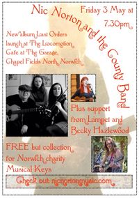 Nic Norton and the County Band's album launch