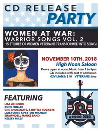 Women at War: Warrior Songs Vol. 2 CD Release Party