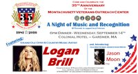 Jason Moon @ Montachusett Veterans Outreach Center - 35th Anniversary Benefit Event 