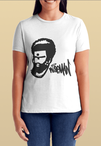 Wiseman Graffiti T-shirt for Women - White