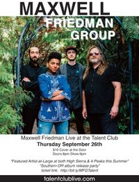 Maxwell Friedman Group @ Talent Club (Ashland Area)
