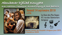 Aboubacar Djéliké Kouyate trio de jazz malien
