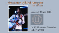 Aboubacar Djéliké Kouyate en concert