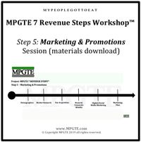 MPGTE 7 Revenue Steps Workshop™ Step 5 Marketing and Promotions