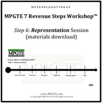 MPGTE 7 Revenue Steps Workshop™ Step 6 Representation