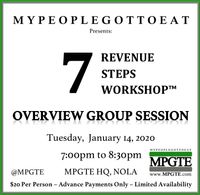 MPGTE 7 Revenue Steps Workshop™ Overview Group Session 
