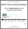 MPGTE 7 Revenue Steps Workshop™ Step 2 Registrations