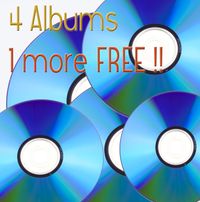 4 CD and 1 CD FREE (UK ONLY)