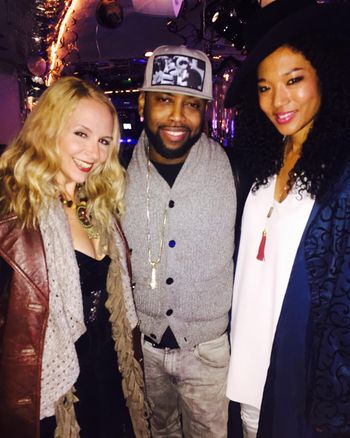 So great to jam on stage New Years with B.Slade & my sista Judith Hill. Great Times!!
