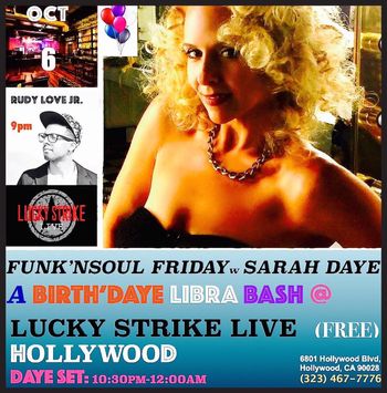 Feature @LuckyStrikeLive Hollywood
