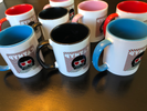 Limited run "Game The System" coffeee cups