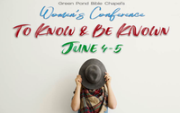 Women's Discipleship Conference at Green Pond Bible Chapel