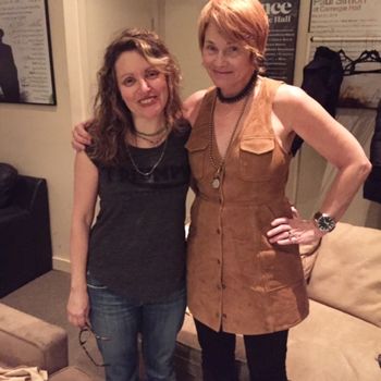 With Shawn Colvin

