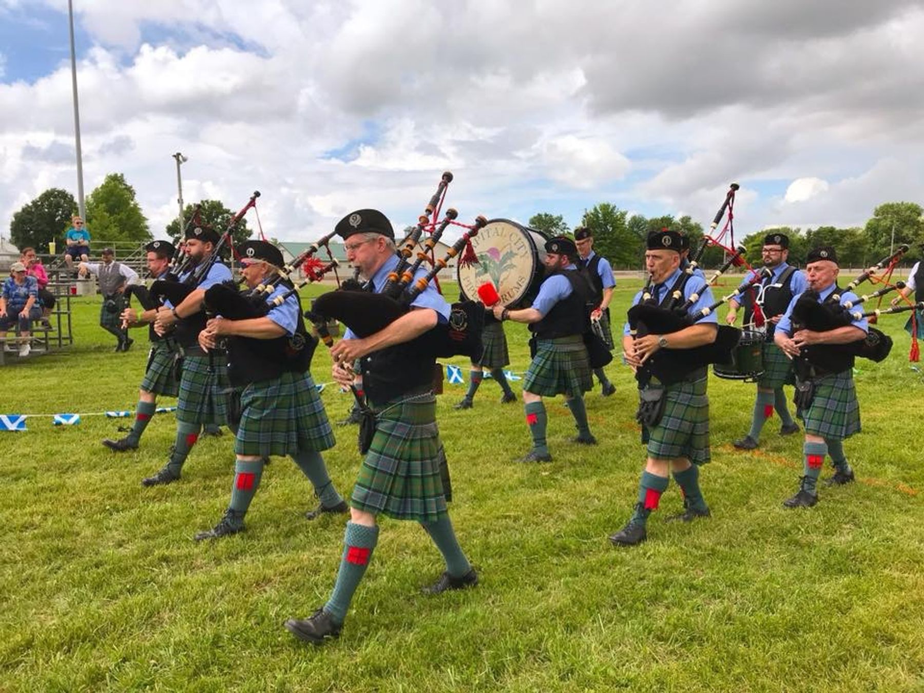 Capital City Pipes and Drums and Highland Dancers