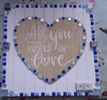 All You Need Is Love Wall Plaque