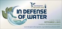 In Defense of Water: Chesapeake Waterkeepers Fundraiser