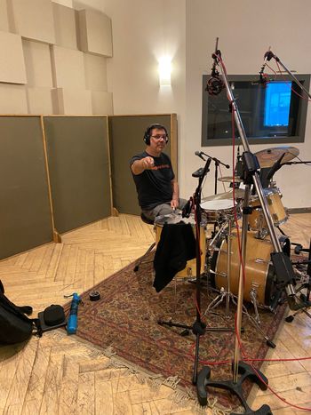 Scott Campbell Violetta recording session
