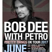 Bob DEE UK Tour Poster Signed