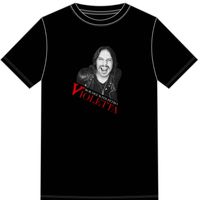 Bob Dee with Petro "Violetta" concert quality t-shirt