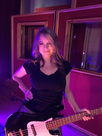 Alison Jones Bass guitar
