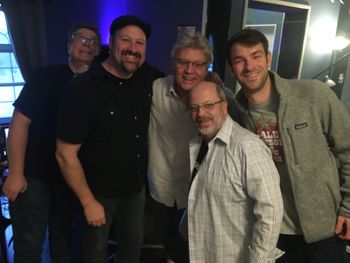 Nedski, Steven, Joey, Billy and Danny at Dark Shadow Studios
