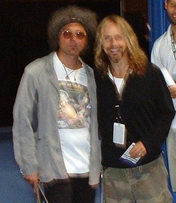 GW,Tommy Shaw(shooting newsfilm clip/Crossroads)
