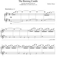 The Burning Candle - Sheet Music (Beyond Album)