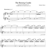 The Burning Candle - Sheet Music (Beyond Album)