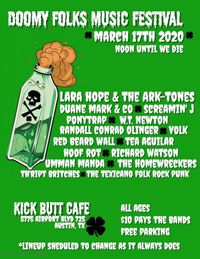 tea AGUILAR & The RedSalt rock Kick Butt Coffee  for Texas Doom and Roots Festival during SxSW
