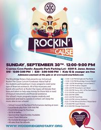 Rockin' the Cause $20 Ticket ***3pm-9pm***