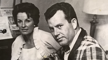 Jim Alford with June Rawlings

