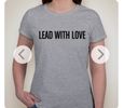 WOMENS "LEAD WITH LOVE" STATEMENT TEE 