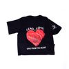 (Black) Lead with Love Big Logo/Outreach Tee