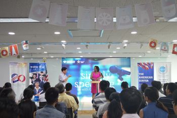 Simply Speaking: Public speaking workshop at the American Center - Ho Chi Minh, Vietnam
