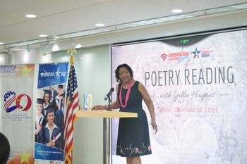 Poetry Reading US Consulate - Ho Chi Minh, Vietnam

