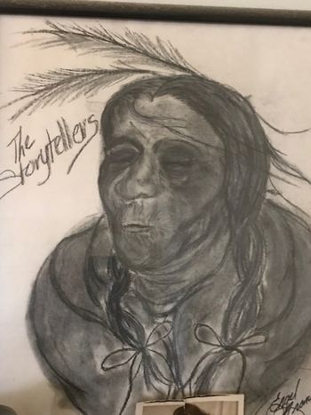 Story Teller#1 (charcoal)
