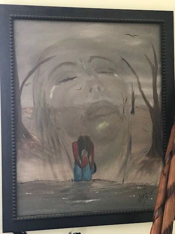 I Cried Out in Despair (oil)
