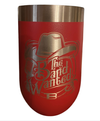 Red Stainless Steel 16oz Wine Tumbler