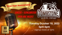 Singer Songwriter Open Mic 