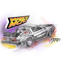 Marty McFly Single/Sticker Pack