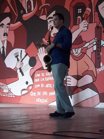 Masterclass @ Universidad de San Agustin, Arequipa, Peru as part of Arequipa Sax Festival
