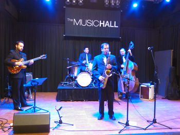 with Abe Lagrimas and Matthew Yeakley at the Music Hall, Anaheim, California
