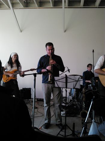 With Sharp 3 and Bryan Titus at Curved Line Space, Los Angeles CA
