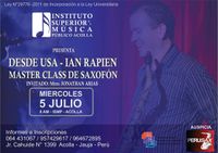 Workshop on Saxophone and Jazz Improvisation