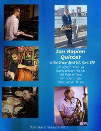 Ian Rapien Quartet quartet at The Grape