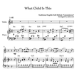 What Child Is This - Violin & Piano 그 아기 누굴까 - 바이올린 & 피아노