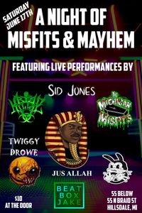 A Night of Misfits & Mayhem