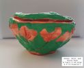 Good Quality Clay Hand-Carved & Painted  Ornamental Small Bowl