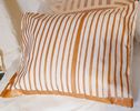 Mixed Ribbon  Irregular Stripe Pillow Slip Cover