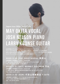 May Okita(vocal), Josh Nelson(piano), Larry Koonse(guitar)